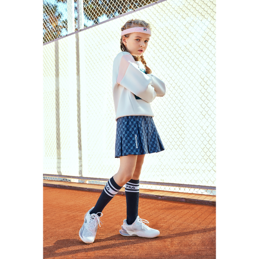 FILA KIDS PERFORMANCE TENNIS Girl's Woven Skirt in Navy
