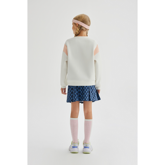 FILA KIDS PERFORMANCE TENNIS Girl's Pullover Sweater in Ash