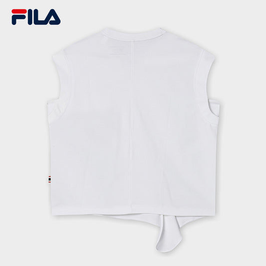 FILA CORE CROSS OVER MODERN HERITAGE Women Short Sleeve T-shirt in White