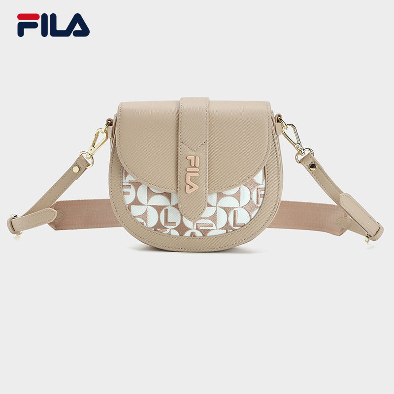 FILA CORE Women s REVIVED CLASSIC MODERN HERITAGE Crossbody Bag in Light Khaki