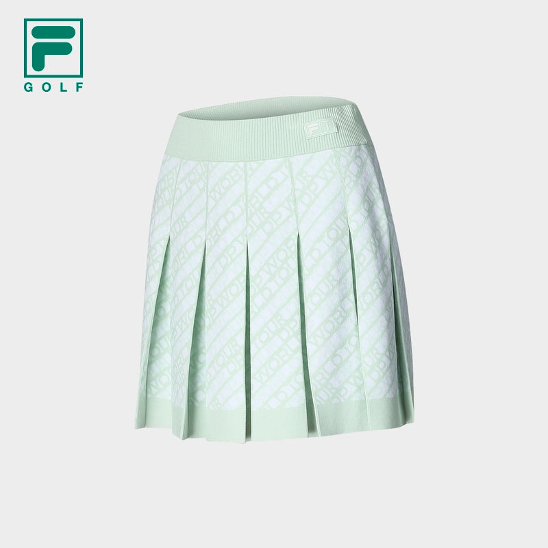 FILA CORE ATHLETICS GOLF Womens Skirt in Light Green