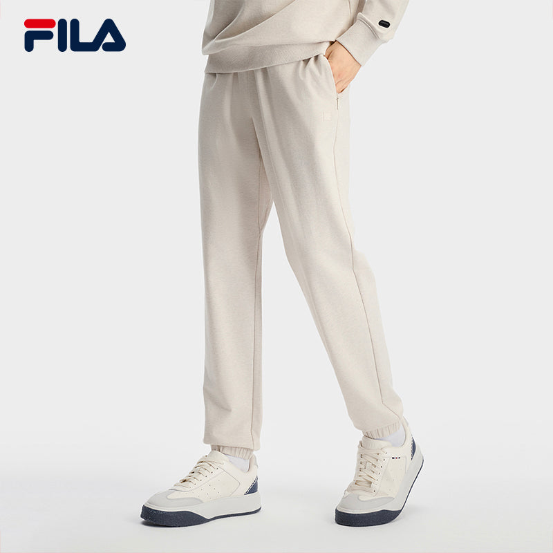 FILA CORE LIFESTYLE MILANO GARDEN OF ARTS Men Knit Pants Light Khaki