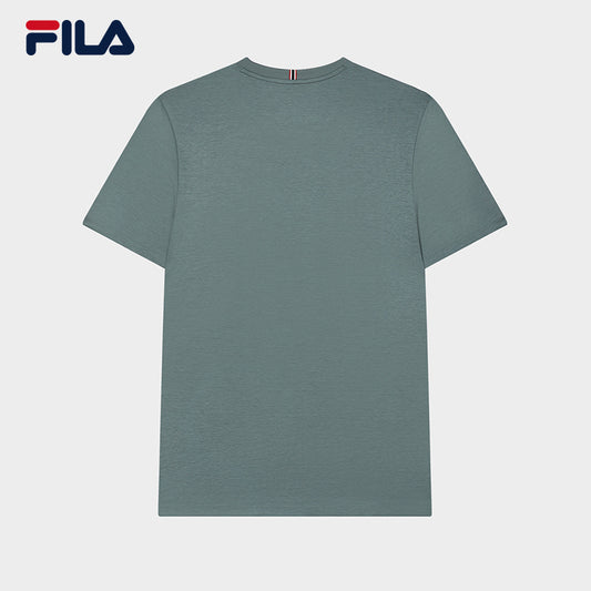 FILA CORE CROSS OVER MODERN HERITAGE Men Short Sleeve T-shirt in Olive Green