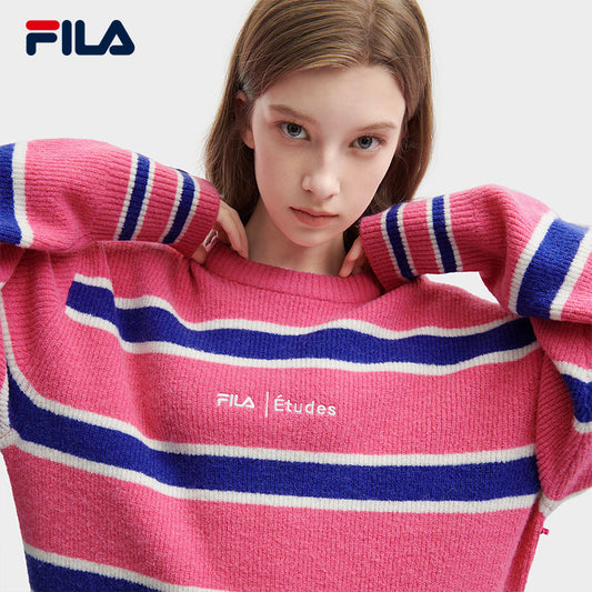 FILA CORE x ETUDES ANOTHER CLUB Women's Sweater in Pink