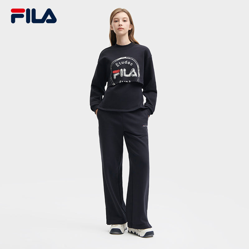 FILA CORE x ETUDES ANOTHER CLUB Women s Knit Pants in Navy