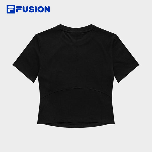 FILA FUSION INLINE UNIFORM Women Short Sleeve T-shirt (White / Black)