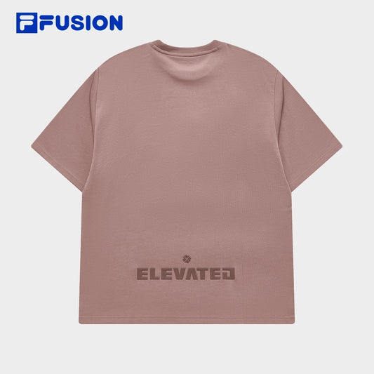 FILA FUSION INLINE FUSIONEER.1911 Unisex Short Sleeve T-shirt in Pink