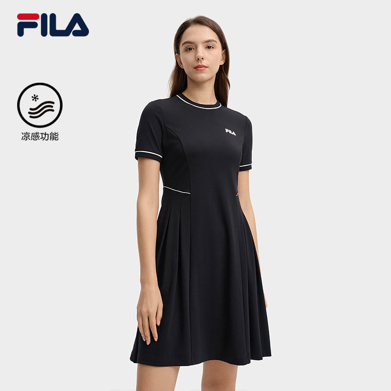 FILA CORE LIFESTYLE HERITAGE Women Dress Black