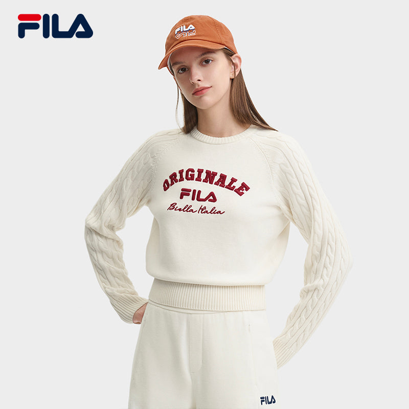 FILA CORE LIFESTYLE FILA ORIGINALE WINTER TENNIS CLUB Women Knit Sweat