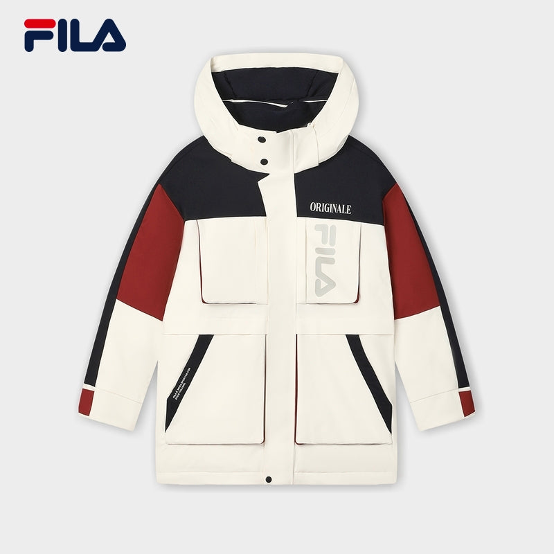 Fila hooded down jacket online