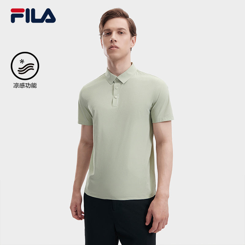 Fila white line polo hotsell