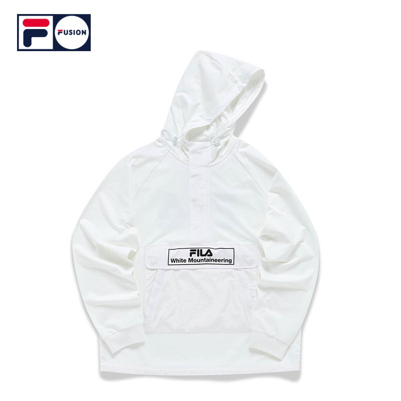 Online Exclusive FILA FUSION Men s Cross Over FILA x White Mountaineering Hoodie