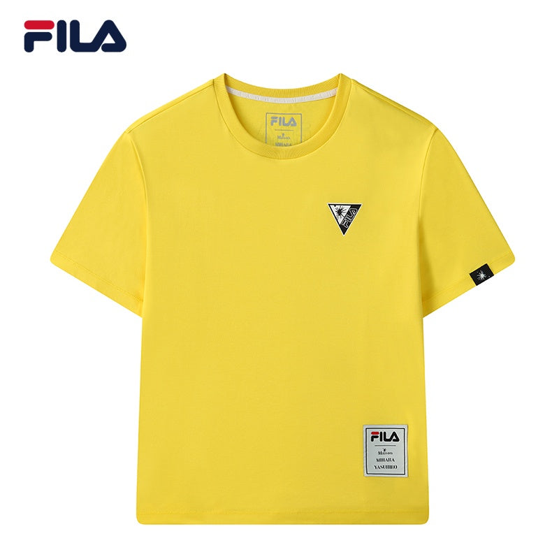 Fila shirt store womens yellow