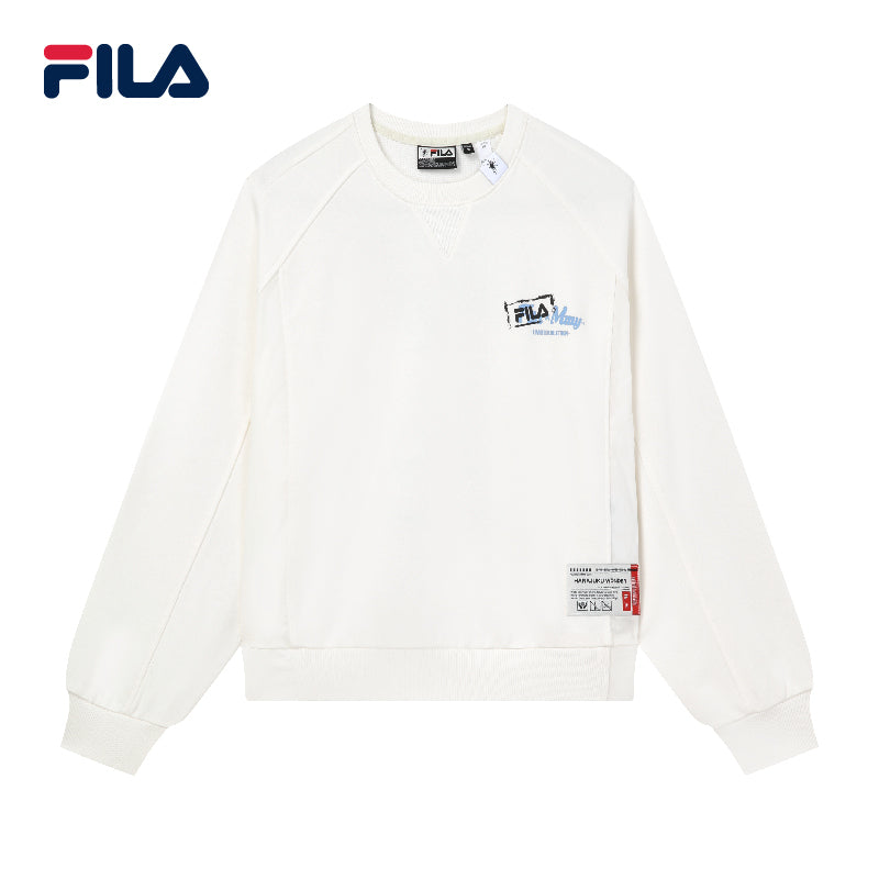 White deals fila sweater