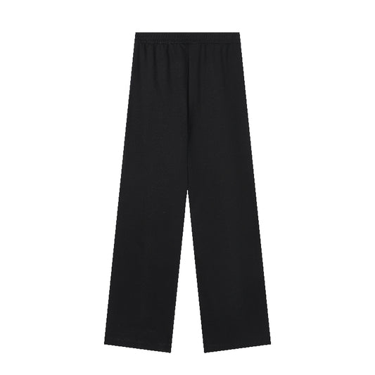 FILA CORE Women's WHITE LINE HERITAGE Knitted Pants in Black