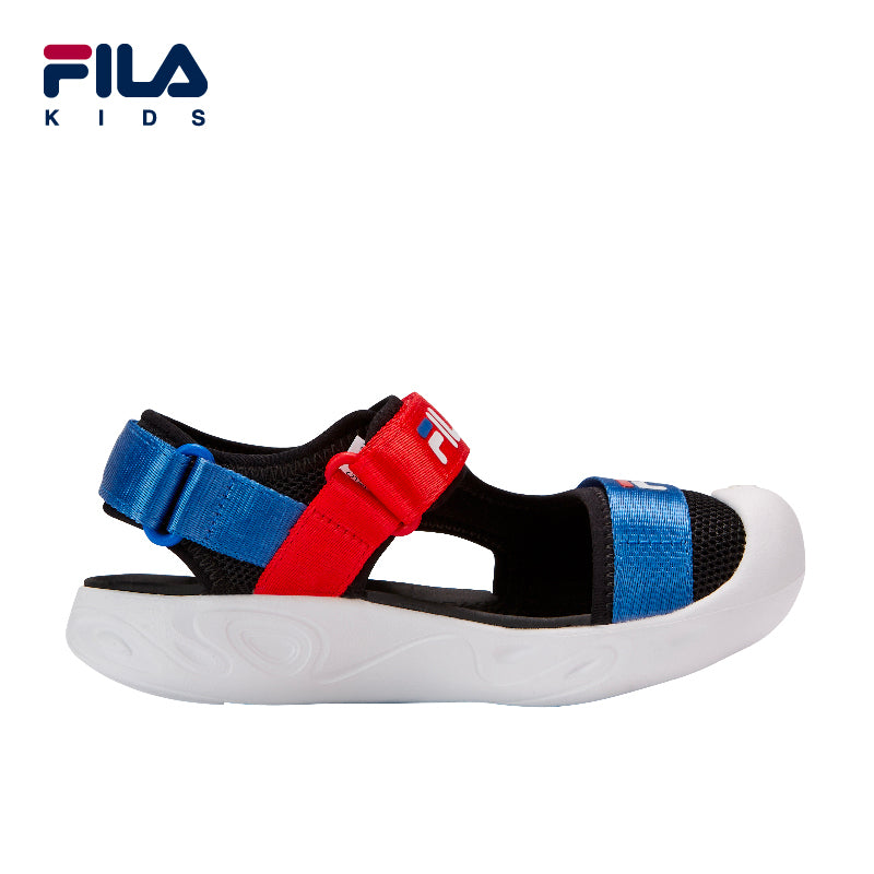 Fila sandals store kids black