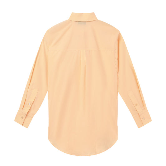 FILA CORE Women's WHITE LINE HERITAGE Long Sleeve Shirt in Orange