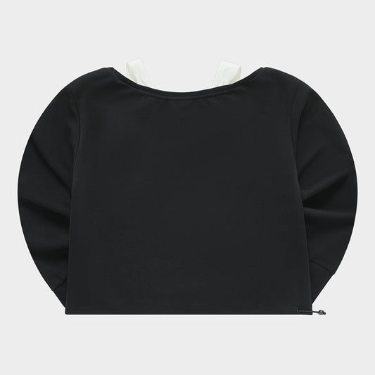 FILA FUSION Women's UNIFORM INLINE Sweater in Black