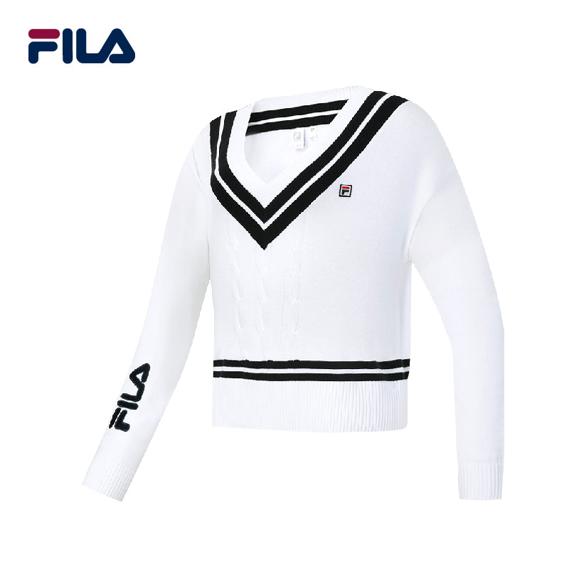 Fila on sale knit sweater