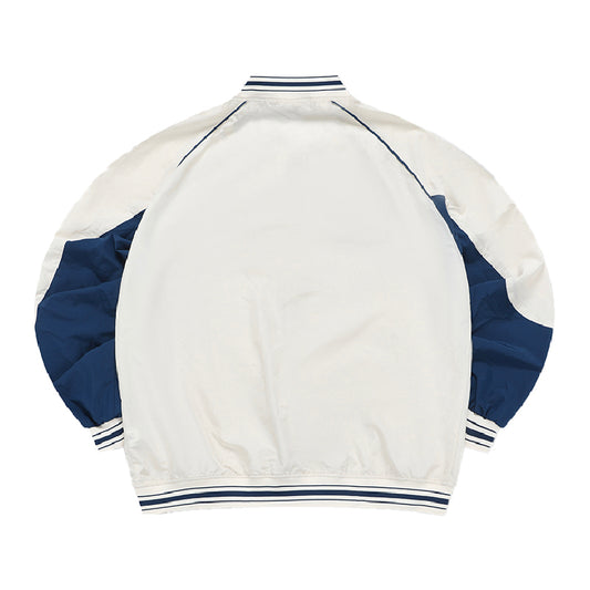 FILA FUSION Men's INLINE Baseball Sun-proof Jacket in Milky White