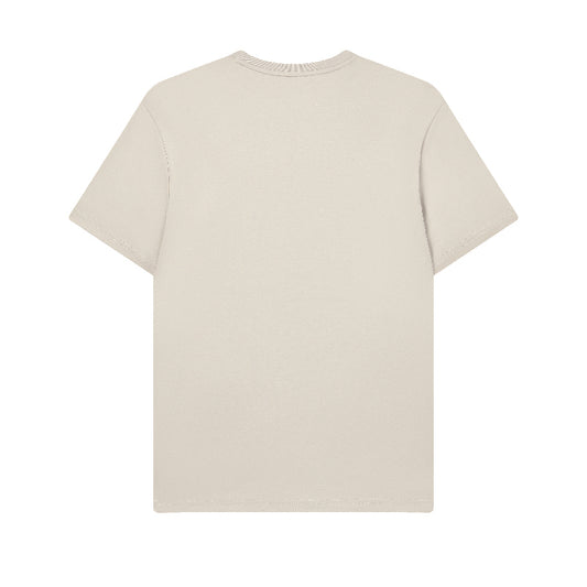 FILA CORE Men's WHITE LINE HERITAGE Short Sleeve T-shirt in Sand