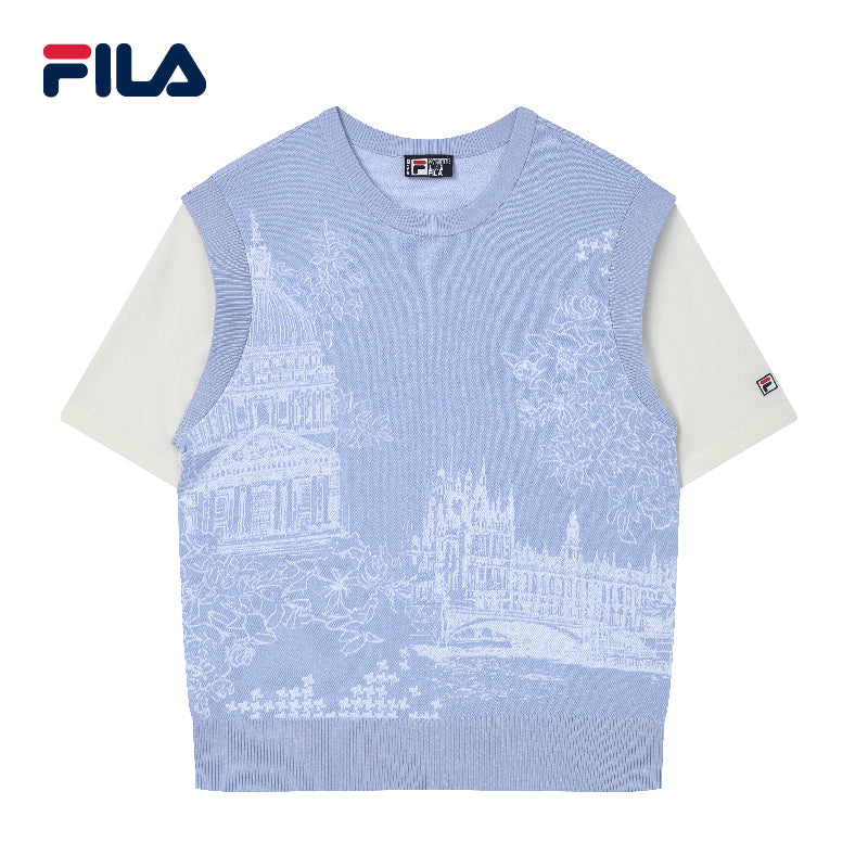 Fila STRING REGULAR WAIST LOGO-BUND STRETC - Thong - lila/purple