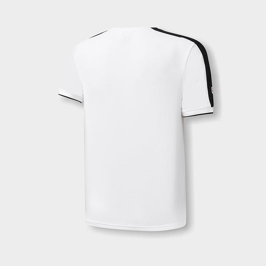 FILA CORE Men's TENNIS HYPER MONOCROME Short Sleeve T-shirt in White