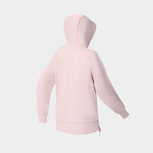 FILA CORE Women's FXT ATHLETICS FITNESS Hooded Sweater in Pink