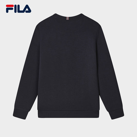 FILA CORE Men's HARMONY ON ICE CROSS OVER MODERN HERITAGE Pullover Sweater in Navy