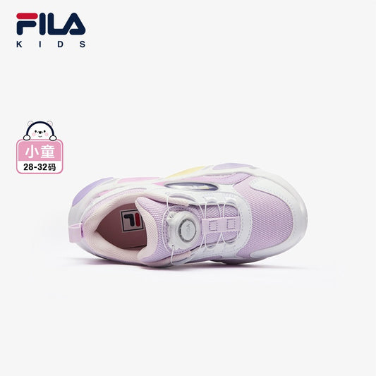 FILA KIDS FERRIS WHEEL HERITAGE Girl's Light-up Sneakers in Pink