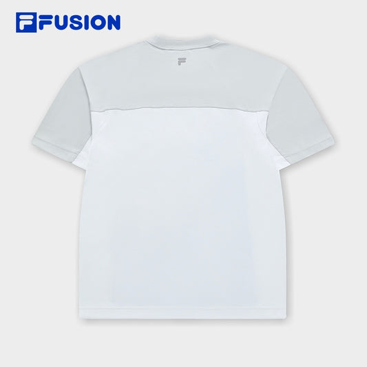 FILA FUSION INLINE UNIFORM Men Short Sleeve T-shirt (Ash  / Black)