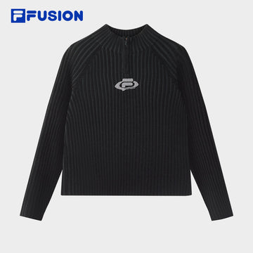 FILA FUSION INLINE URBAN TECH TECH-SPHERE URBANITY Women Knit Sweater (Black)