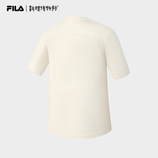 FILA CORE ATHLETICS EXPLORE X DUNHUANG MUSEUM Women Short Sleeves T-Shirt (Beige)