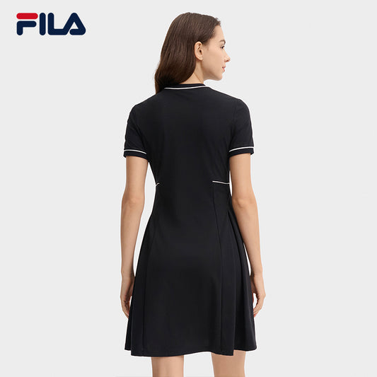 FILA CORE LIFESTYLE HERITAGE Women Dress (Black)