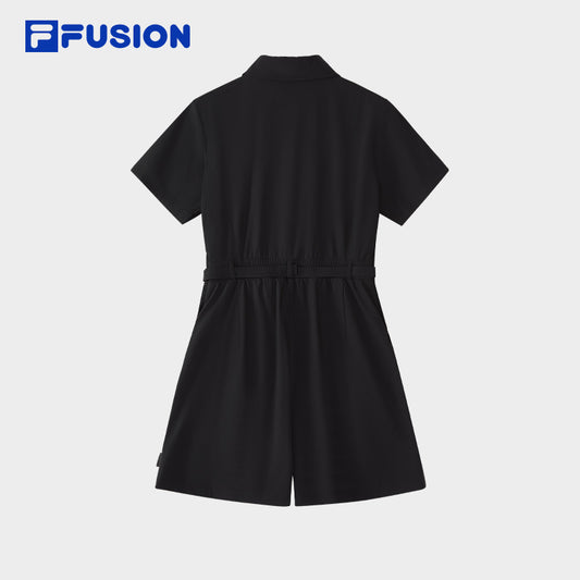 FILA FUSION INLINE URBAN TECH Women Overall Dress (Black)