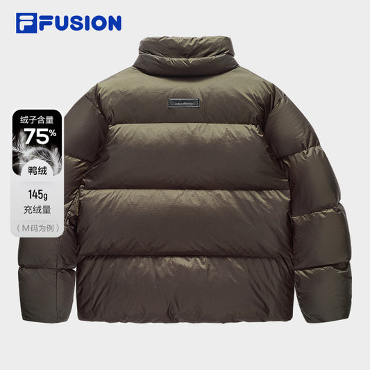 FILA FUSION INLINE FUSION LIFE X FUSIONEER 
FIELD OF CLASSIC Women Down Jacket (Brown)