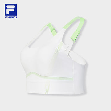 FILA CORE ATHLETICS FITNESS Women Sports Bra (White)