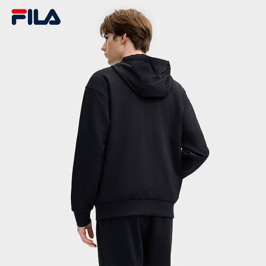 FILA CORE LIFESTYLE MILANO STROLLING MILAN Men Hooded Jacket (Black)