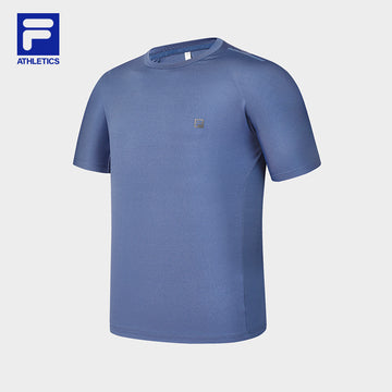 FILA CORE ATHLETICS FITNESS Men Short Sleeves T-Shirt (Blue / Ash)