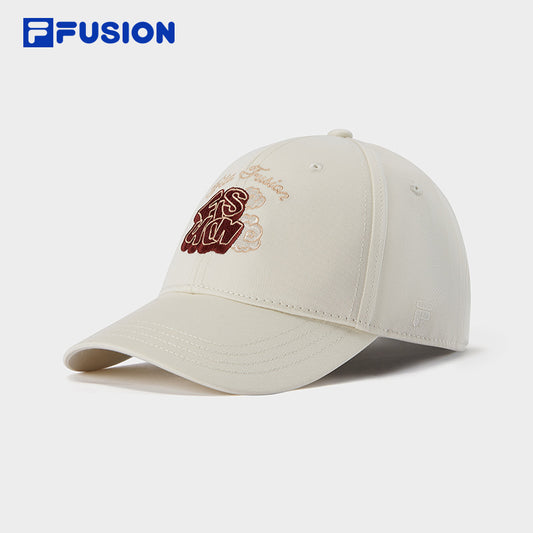 FILA FUSION INLINE FILA FUSION LIFE ACCESSORIES Unisex Baseball Cap (Ash / Red ))