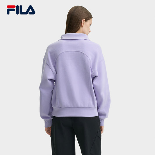 FILA CORE LIFESTYLE FILA ORIGINALE MAGIC LINE Women Sweatshirt (Purple)