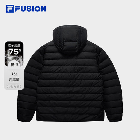 FILA FUSION INLINE URBAN TECH FUTURE TECH STREET Men Down Jacket (Black)