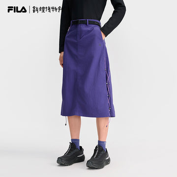 FILA CORE ATHLETICS EXPLORE X DUNHUANG MUSEUM Women Skirt (Dark Purple)