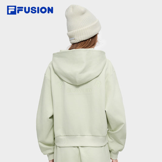 FILA FUSION INLINE FUSION LIFE X FUSIONEER 
FIELD OF CLASSIC Women Hoodie (Light Green)