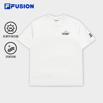 FILA FUSION INLINE CULTURE Women Short Sleeve T-shirt in White