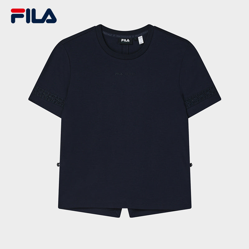 FILA CORE LIFESTYLE EMERALD SUMMER BREEZE Women Short Sleeves T-Shirt