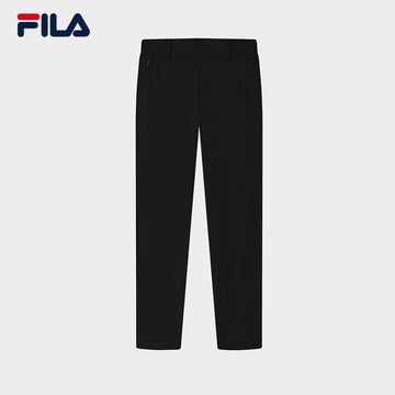 FILA CORE LIFESTYLE BLUE SPORTY & LUXURIOUS MAXI YACHT, PORTO CERVO Men Woven Pants (Black)