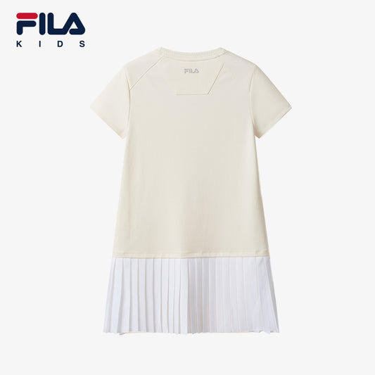 FILA KIDS WHITE LINE x RMN Girls Dress in Yellow (Versailles Collections)