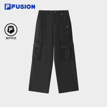 FILA FUSION INLINE FUSION X WORKWEAR STREET DOLPHIN Women Woven Pants (Black)