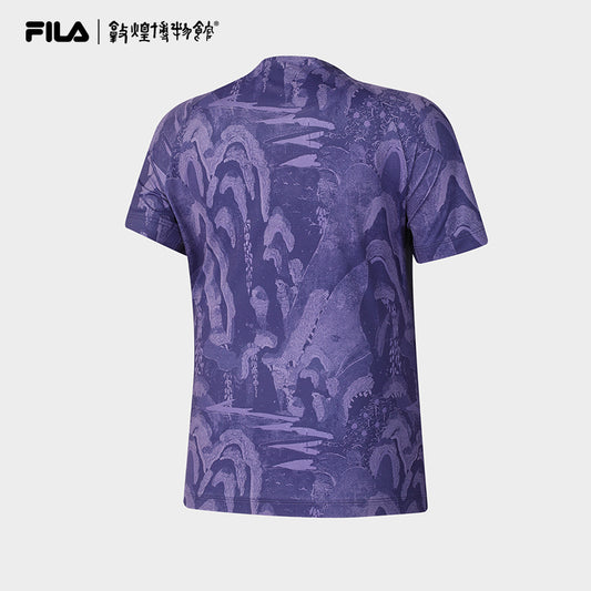 FILA CORE ATHLETICS EXPLORE X DUNHUANG MUSEUM Women Short Sleeves T-Shirt (Full Print)